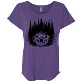 T-Shirts Purple Rush / X-Small Dam Beaver Triblend Dolman Sleeve