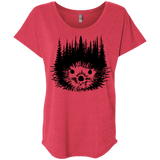 T-Shirts Vintage Red / X-Small Dam Beaver Triblend Dolman Sleeve