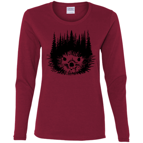 T-Shirts Cardinal / S Dam Beaver Women's Long Sleeve T-Shirt
