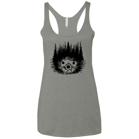 T-Shirts Venetian Grey / X-Small Dam Beaver Women's Triblend Racerback Tank