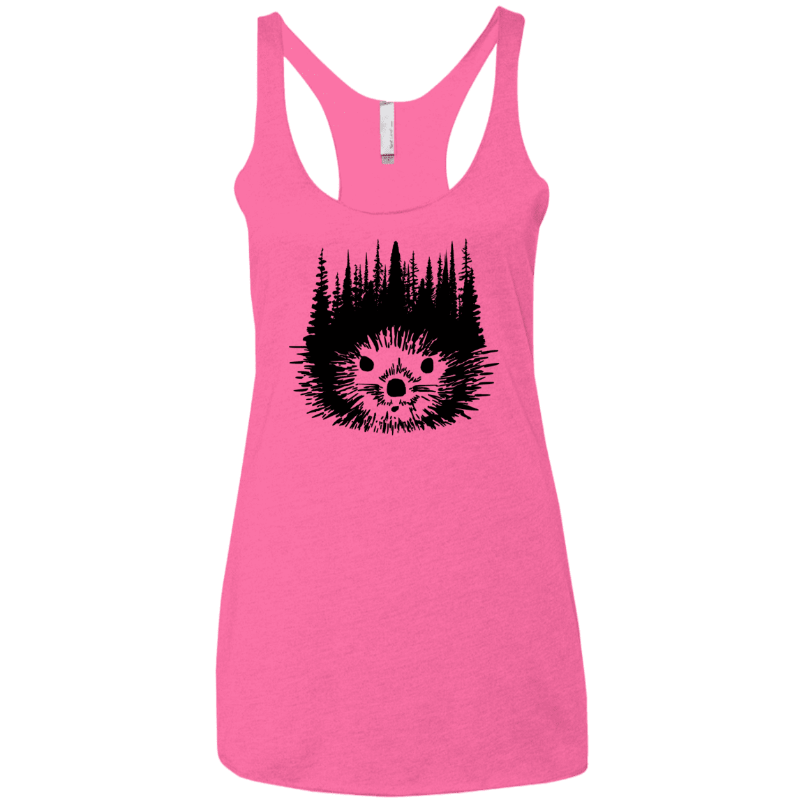 T-Shirts Vintage Pink / X-Small Dam Beaver Women's Triblend Racerback Tank