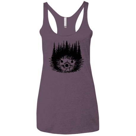 T-Shirts Vintage Purple / X-Small Dam Beaver Women's Triblend Racerback Tank