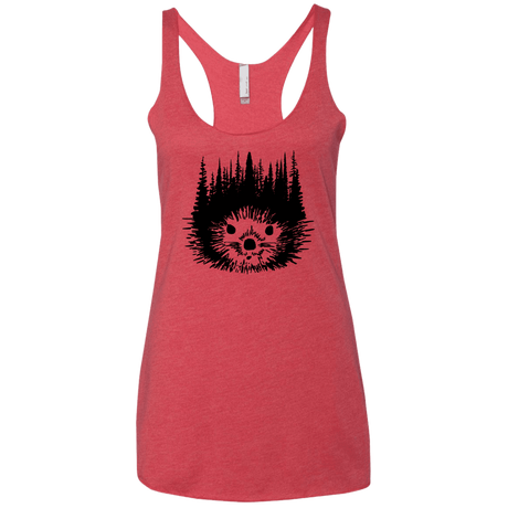 T-Shirts Vintage Red / X-Small Dam Beaver Women's Triblend Racerback Tank