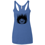 T-Shirts Vintage Royal / X-Small Dam Beaver Women's Triblend Racerback Tank