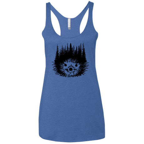T-Shirts Vintage Royal / X-Small Dam Beaver Women's Triblend Racerback Tank