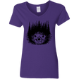 T-Shirts Purple / S Dam Beaver Women's V-Neck T-Shirt