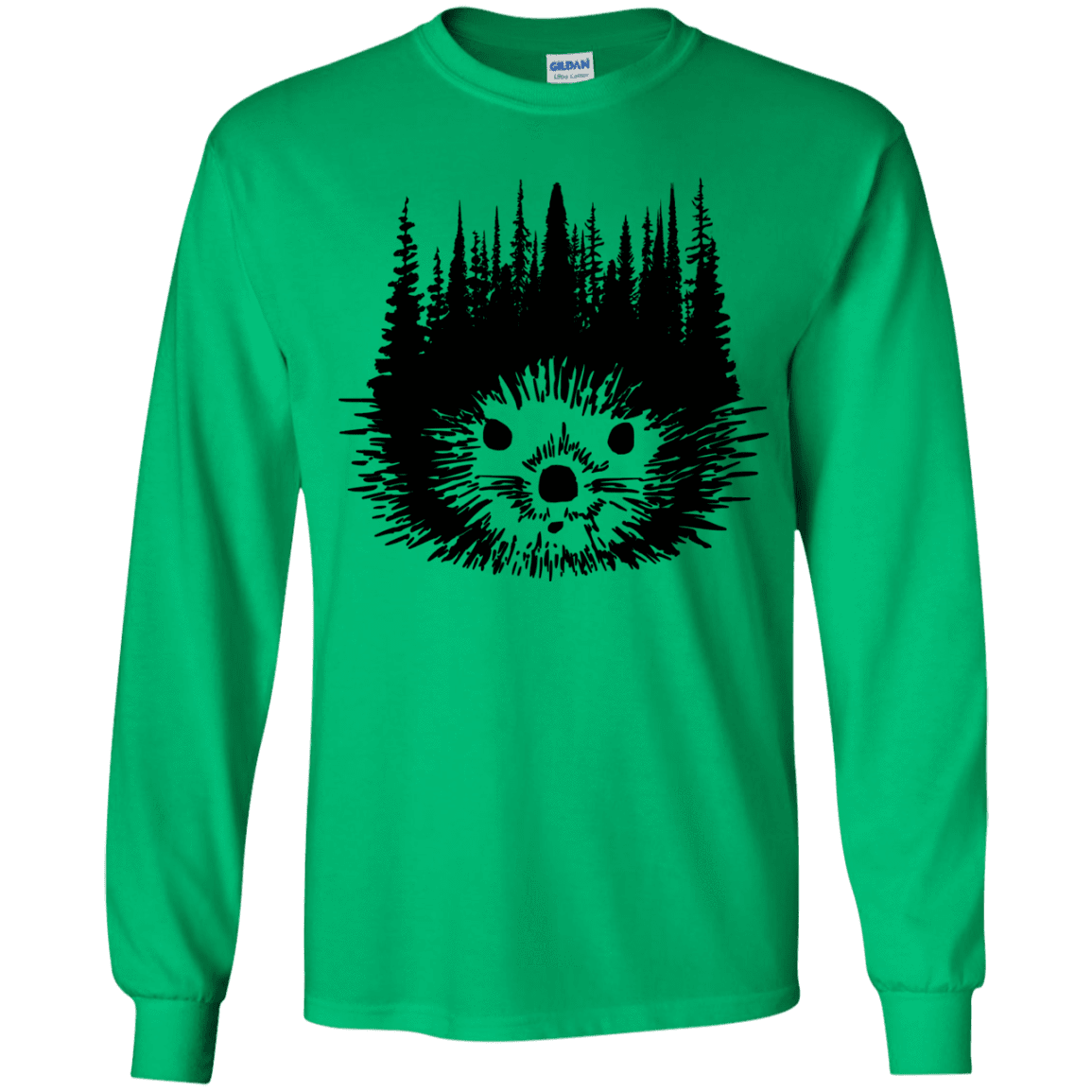 T-Shirts Irish Green / YS Dam Beaver Youth Long Sleeve T-Shirt