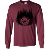 T-Shirts Maroon / YS Dam Beaver Youth Long Sleeve T-Shirt