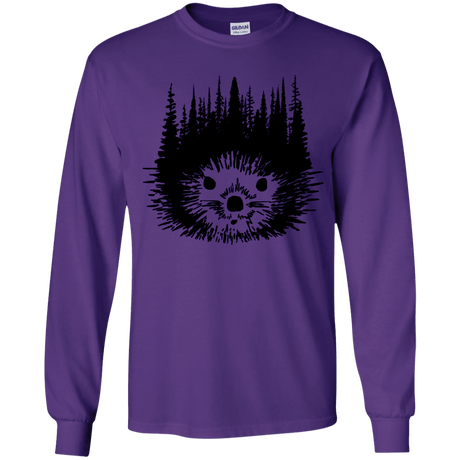 T-Shirts Purple / YS Dam Beaver Youth Long Sleeve T-Shirt
