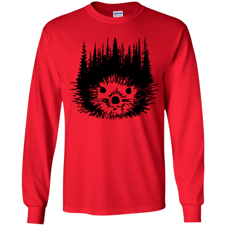 T-Shirts Red / YS Dam Beaver Youth Long Sleeve T-Shirt