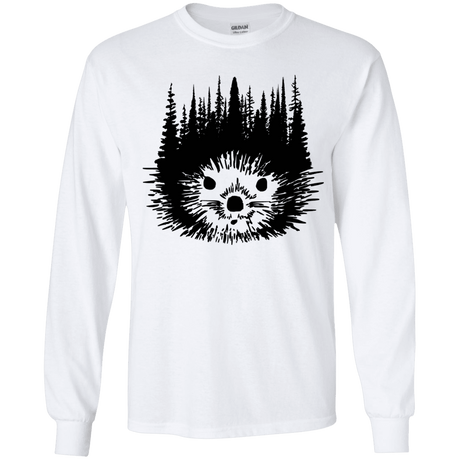 T-Shirts White / YS Dam Beaver Youth Long Sleeve T-Shirt