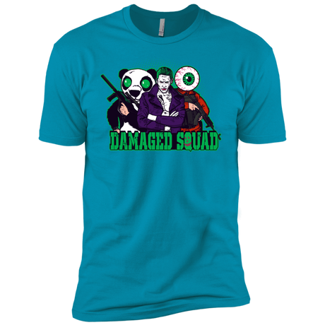 T-Shirts Turquoise / YXS Damaged Squad Boys Premium T-Shirt