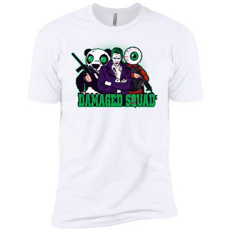 T-Shirts White / YXS Damaged Squad Boys Premium T-Shirt