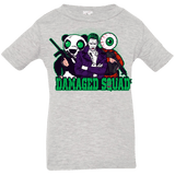 T-Shirts Heather Grey / 6 Months Damaged Squad Infant PremiumT-Shirt