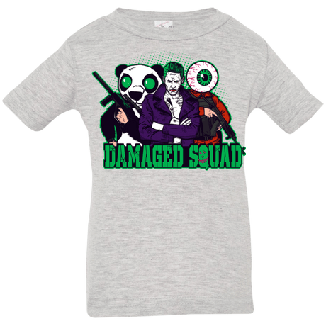 T-Shirts Heather Grey / 6 Months Damaged Squad Infant PremiumT-Shirt