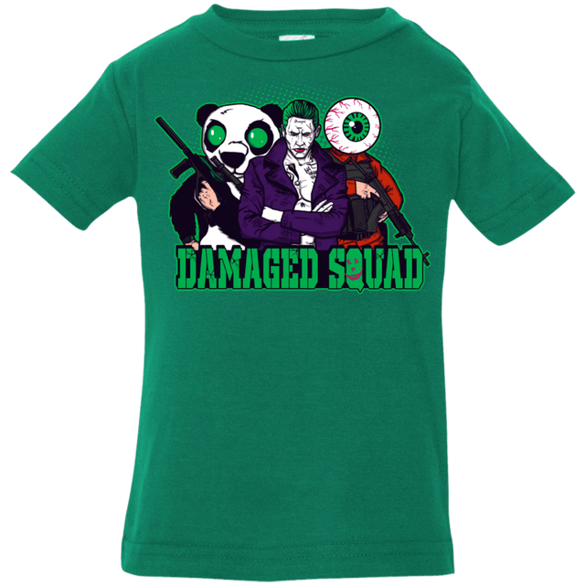T-Shirts Kelly / 6 Months Damaged Squad Infant PremiumT-Shirt