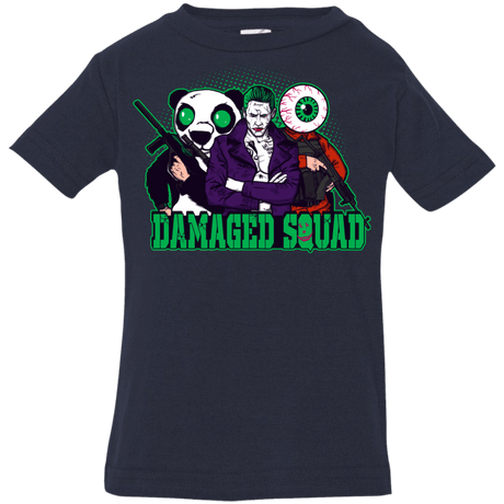 T-Shirts Navy / 6 Months Damaged Squad Infant PremiumT-Shirt