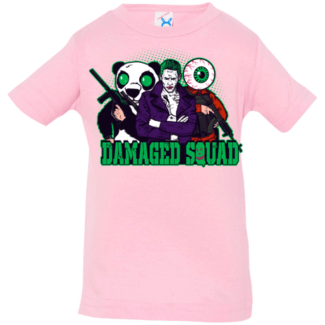 T-Shirts Pink / 6 Months Damaged Squad Infant PremiumT-Shirt