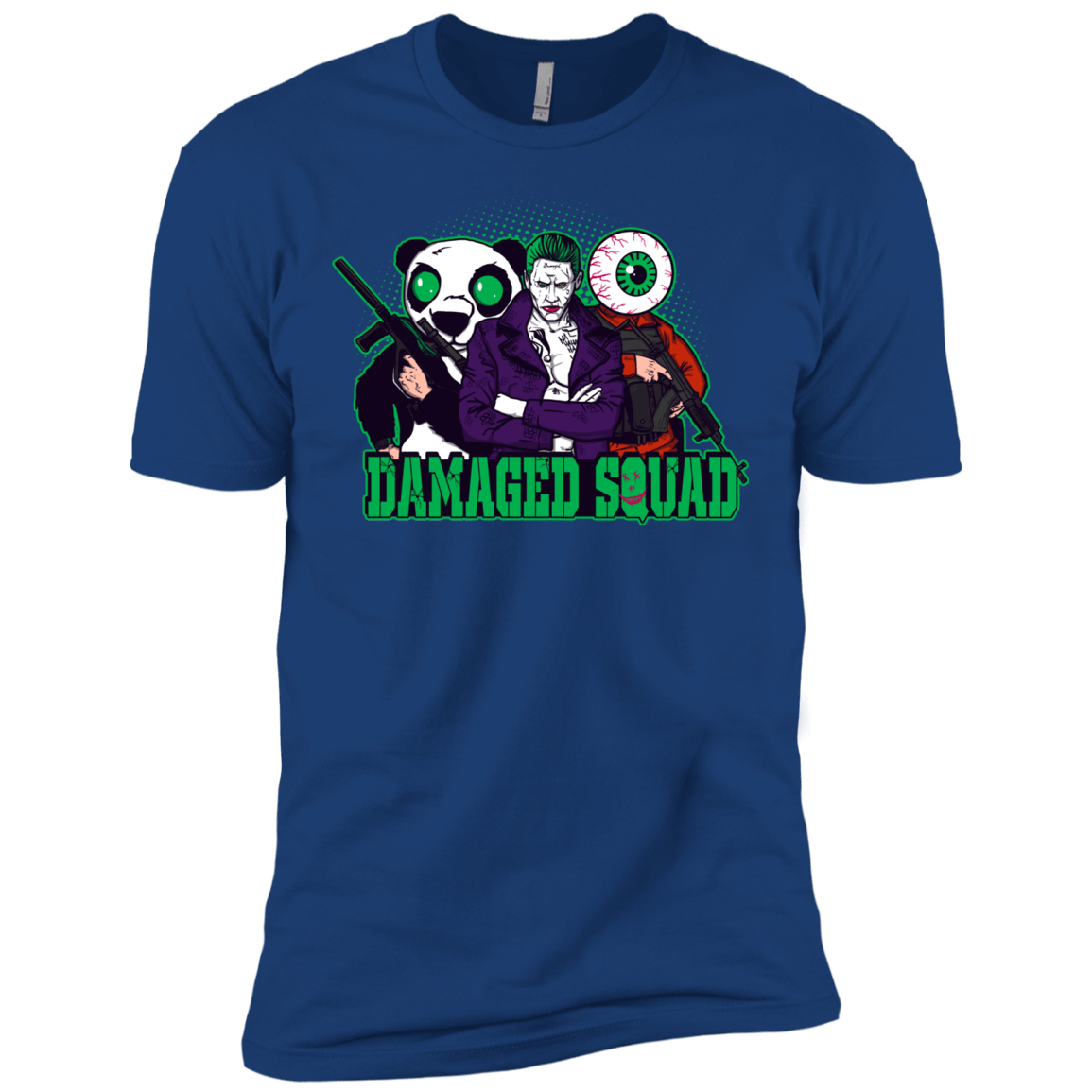 T-Shirts Royal / X-Small Damaged Squad Men's Premium T-Shirt