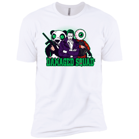 T-Shirts White / X-Small Damaged Squad Men's Premium T-Shirt