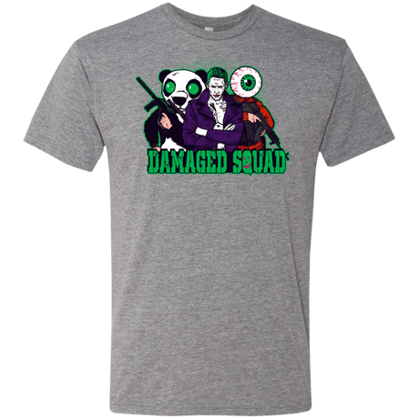 T-Shirts Premium Heather / Small Damaged Squad Men's Triblend T-Shirt