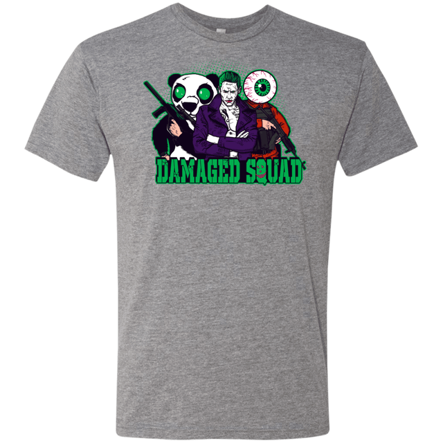 T-Shirts Premium Heather / Small Damaged Squad Men's Triblend T-Shirt