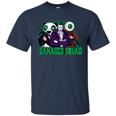 T-Shirts Navy / Small Damaged Squad T-Shirt