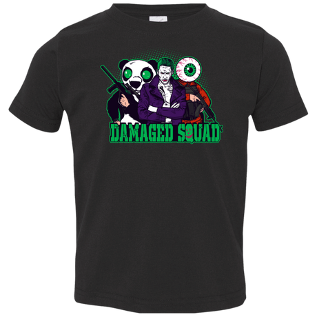 T-Shirts Black / 2T Damaged Squad Toddler Premium T-Shirt