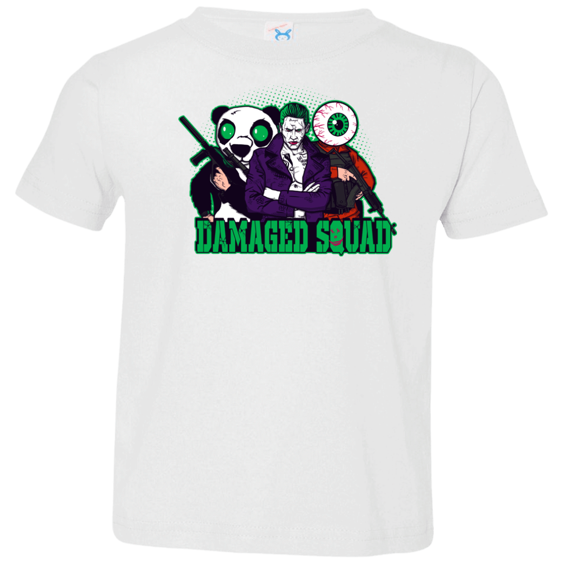 T-Shirts White / 2T Damaged Squad Toddler Premium T-Shirt