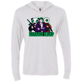 T-Shirts Heather White / X-Small Damaged Squad Triblend Long Sleeve Hoodie Tee