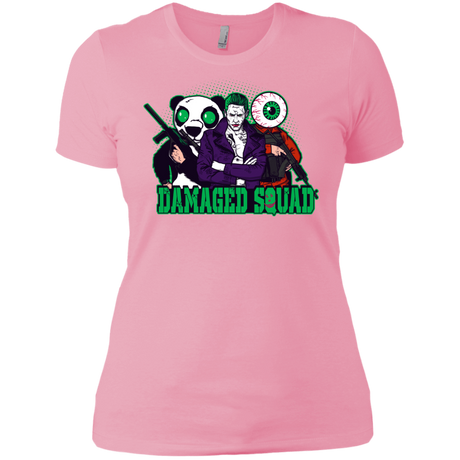 T-Shirts Light Pink / X-Small Damaged Squad Women's Premium T-Shirt