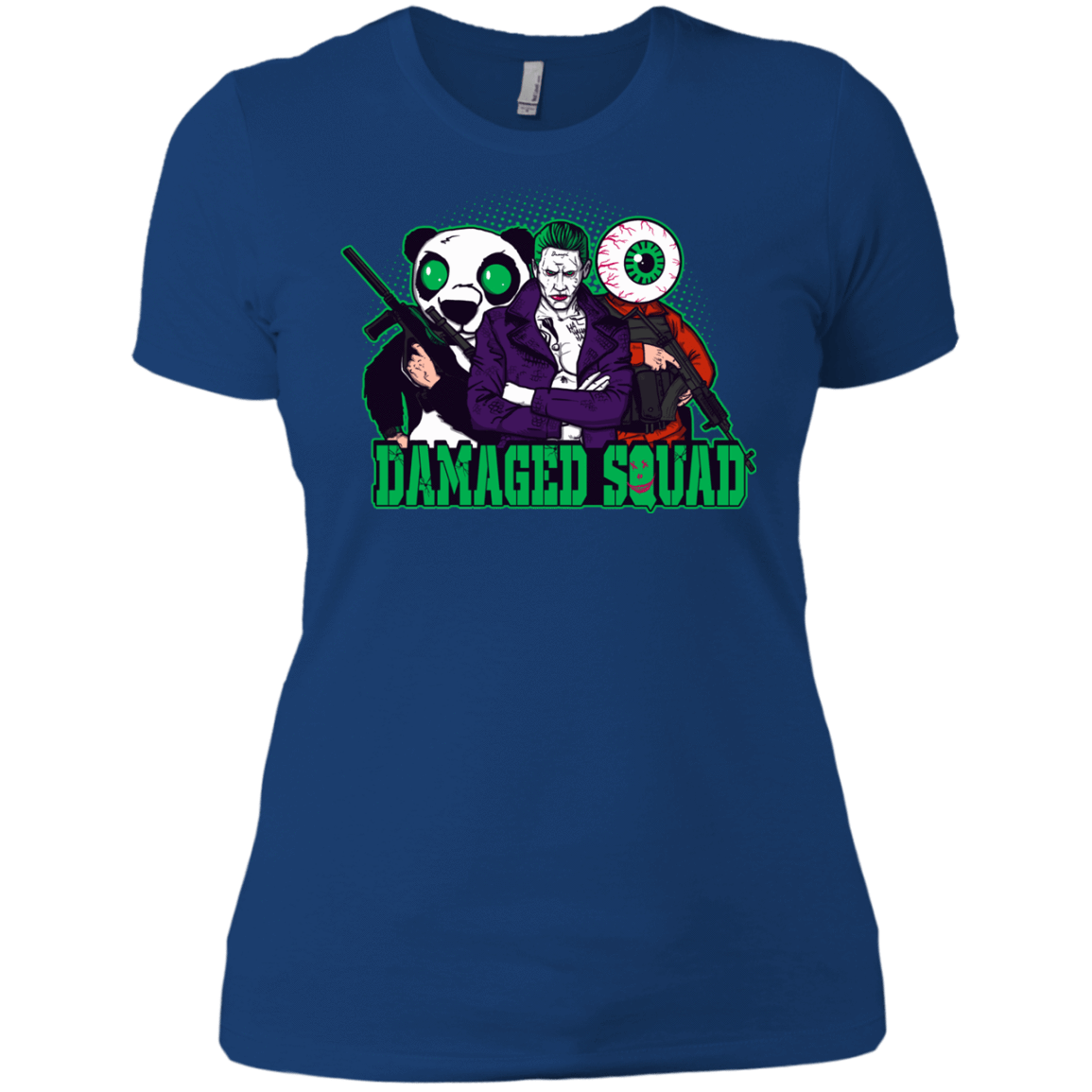 T-Shirts Royal / X-Small Damaged Squad Women's Premium T-Shirt