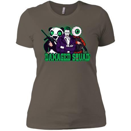 T-Shirts Warm Grey / X-Small Damaged Squad Women's Premium T-Shirt