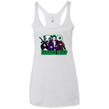 T-Shirts Heather White / X-Small Damaged Squad Women's Triblend Racerback Tank
