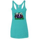 T-Shirts Tahiti Blue / X-Small Damaged Squad Women's Triblend Racerback Tank