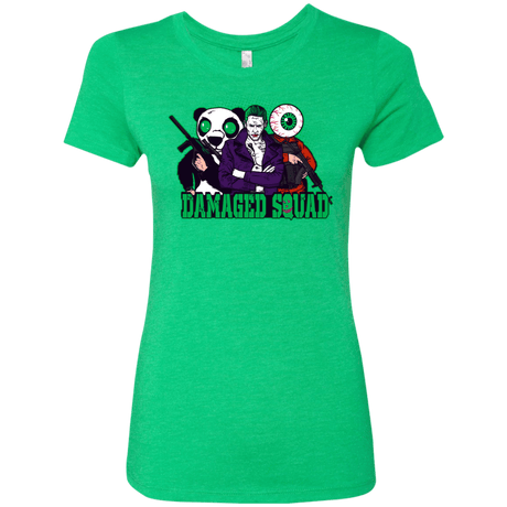 T-Shirts Envy / Small Damaged Squad Women's Triblend T-Shirt