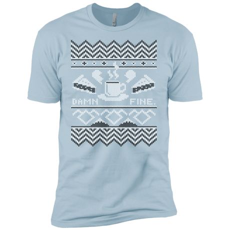 T-Shirts Light Blue / YXS Damn Fine Sweater_mephias Boys Premium T-Shirt