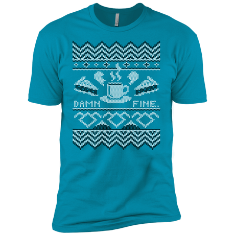 T-Shirts Turquoise / YXS Damn Fine Sweater_mephias Boys Premium T-Shirt