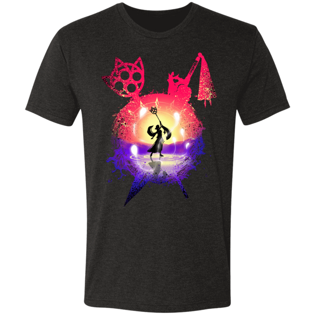 T-Shirts Vintage Black / S Dance of the Summoner Men's Triblend T-Shirt