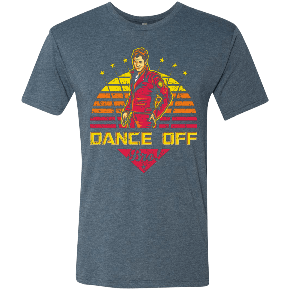 T-Shirts Indigo / Small Dance Off Bro Men's Triblend T-Shirt