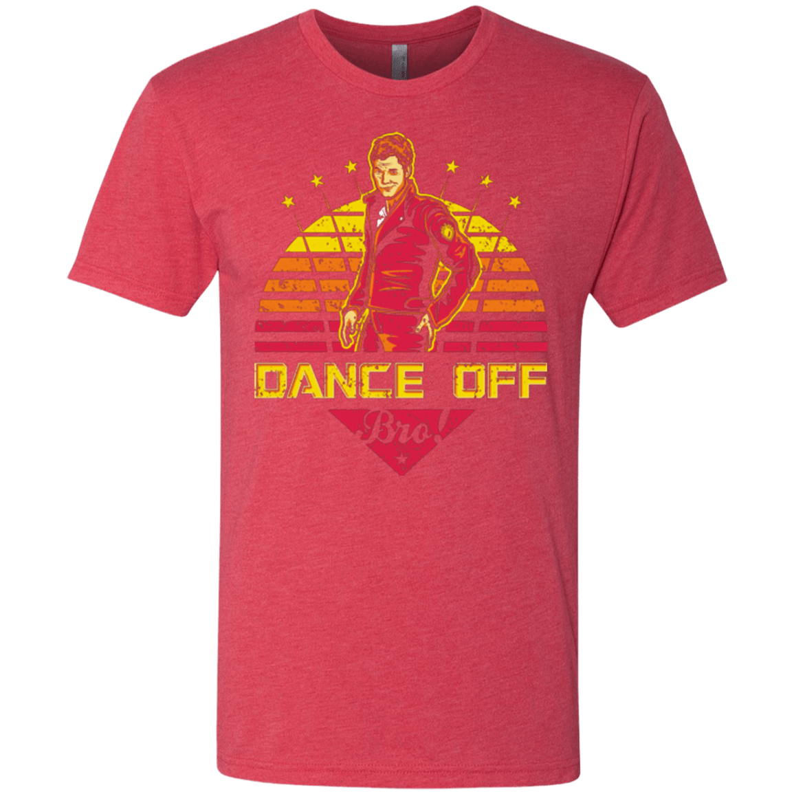 T-Shirts Vintage Red / Small Dance Off Bro Men's Triblend T-Shirt