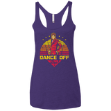 T-Shirts Purple / X-Small Dance Off Bro Women's Triblend Racerback Tank