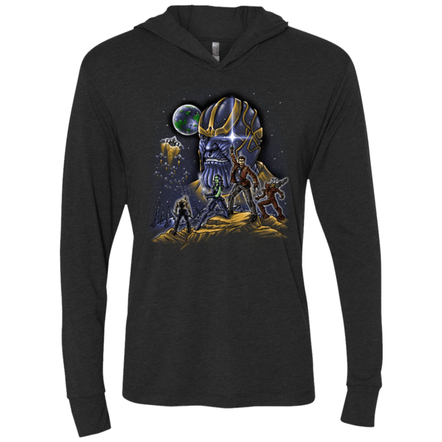 T-Shirts Vintage Black / X-Small Dance Wars Triblend Long Sleeve Hoodie Tee