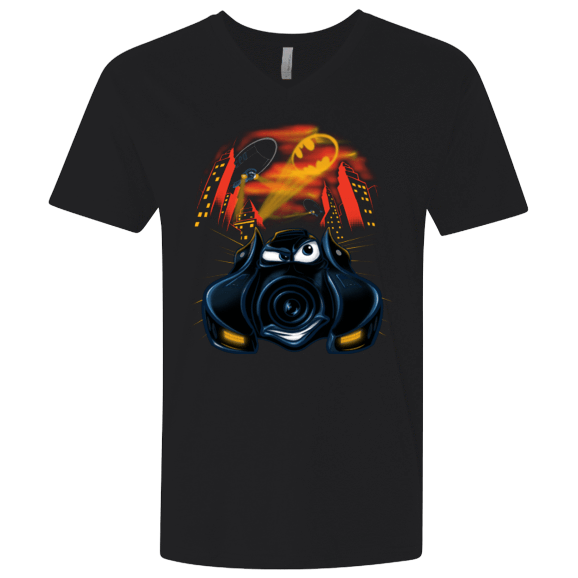 T-Shirts Black / X-Small Dance With The Devil Men's Premium V-Neck