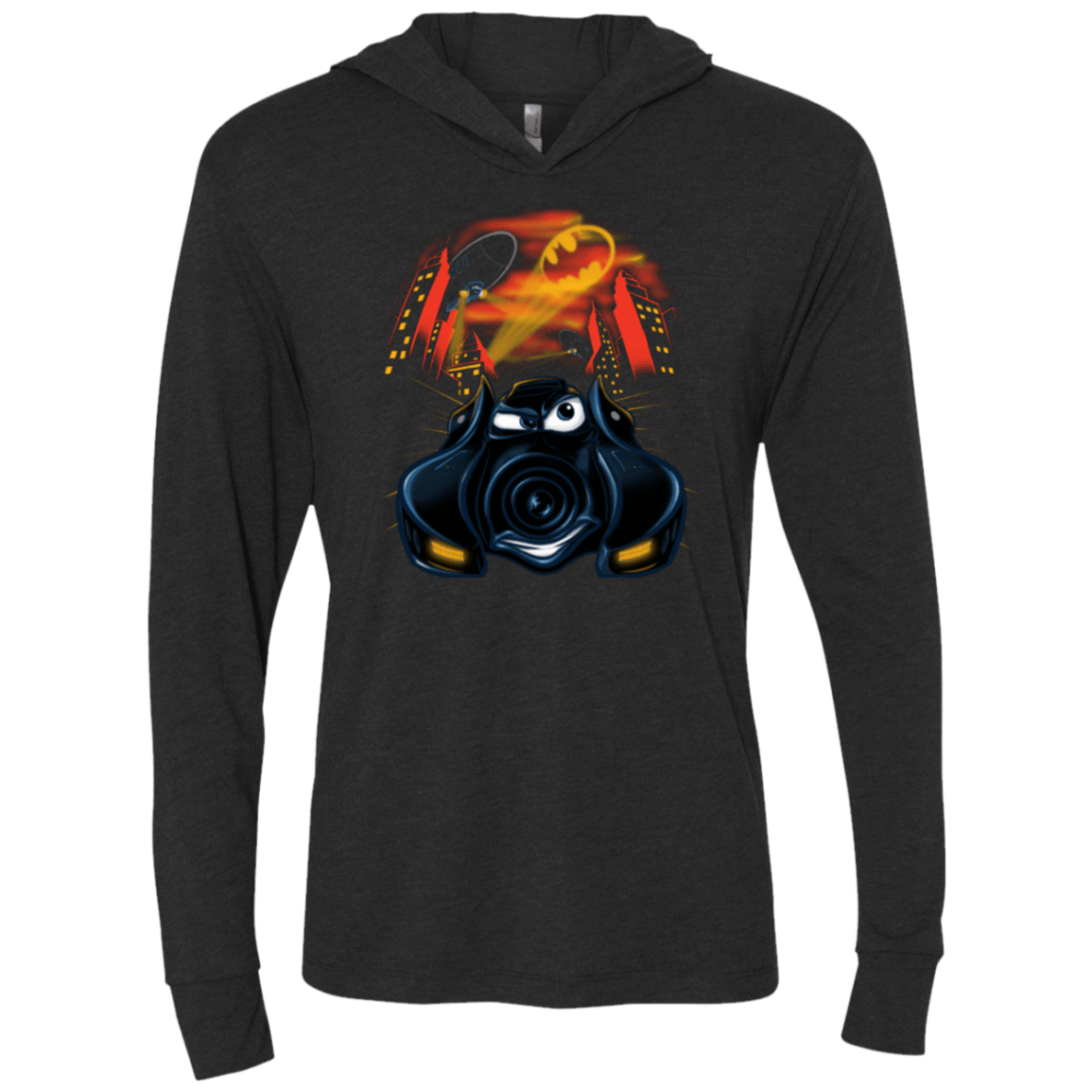 T-Shirts Vintage Black / X-Small Dance With The Devil Triblend Long Sleeve Hoodie Tee