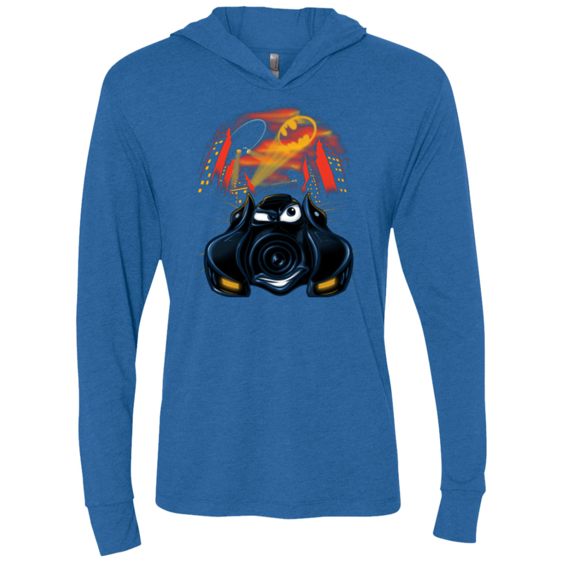 T-Shirts Vintage Royal / X-Small Dance With The Devil Triblend Long Sleeve Hoodie Tee