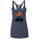 T-Shirts Vintage Navy / X-Small Dance With The Devil Women's Triblend Racerback Tank