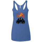 T-Shirts Vintage Royal / X-Small Dance With The Devil Women's Triblend Racerback Tank