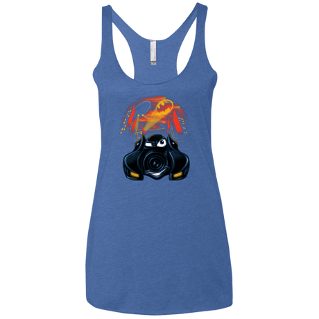 T-Shirts Vintage Royal / X-Small Dance With The Devil Women's Triblend Racerback Tank