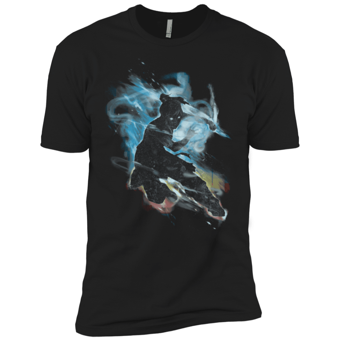 T-Shirts Black / X-Small Dancing With Elements Korra Men's Premium T-Shirt